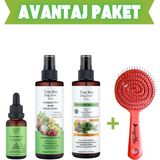Daily Dream Care Biberiye Serum - Biberiye Tonik Saç Bakım Seti 4'lü - yeşil