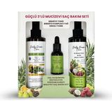 Daily Dream Care Rosemary Miracle Güçlü Mucizevi Saç Bakım Seti Biberiye Bakımı 3'lü Set (Tonik + Serum)