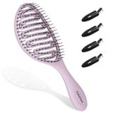 Daily Gard Dolaşık Açıcı Fırça, Kuru ve Islak Havalandırmalı Detangler Saç Fırçası, Kadınlar ve Erkekler için, Paddle Hızlı Kuruyan Saç Fırçası, Islak/Kuru/Kıvırcık/Kalın/Uzun/Dalgalı/Hasarlı Saçlar