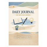 Daily Journal for Men and Women: A Clean and Minimal Notebook for Daily Writing and Thoughts