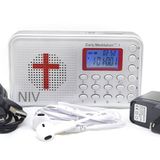 Daily Meditation 1 NIV Ses İncil Çalar - Yeni Uluslararası Sürüm Elektronik İncil (Şarj Edilebilir Pil, Şarj Cihazı, Kulak İçi ve Dahili Hoparlör)