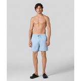 Daily Paper 2512008-001 Logo Swimshorts Mavi Erkek Mayo