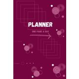 Daily Planner Hourly Appointment with notes / Notebook One Day Per Page: Appointment Book 5am a 24pm dated/ daily scheduler / Contact list/ Reminders/