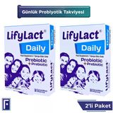 Daily Probiyotik, Prebiyotik, 30 Kapsül , Günlük Probioyotik , 2' Li Avantaj Paketi