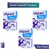 Daily Probiyotik, Prebiyotik, 30 Kapsül , Günlük Probioyotik , 3'Lü Avantaj Paketi