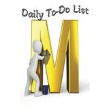 Daily To-Do List Notebook: Organising Your Day, One Task at a Time. (6x9 inches, 100 pages)