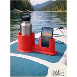 Dailyboo Creates Paddle Board/kano Telefon ve Termos Tutucu-Sup Board - Kırmızı
