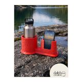 Dailyboo Creates SUP Board Telefon Termos Tutucu Paddle Board Kano Aksesuar 3D Baskı Lastik Bağlantılı-Kırmızı