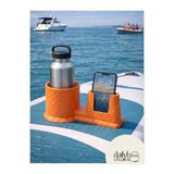 Dailyboo Creates SUP Board Telefon Termos Tutucu Paddle Board Kano Aksesuar 3D Baskı Lastik Bağlantılı-Turuncu