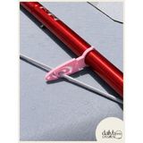 Dailyboo Creates Sup/kano Kürek Sabitleme Aparatı 2'li Set -Paddle Board Kürek Tutucu Klips-Kayma Önleyici Kürek Aksesuarı - Pembe