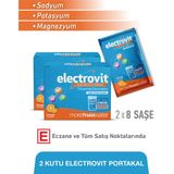 Dailyshot Electrovit Portakal Sodyum, Potasyum, Magnezyum Içeren Elektrolit Tozu –2 x 8 Saşe