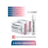 DAILYSHOT LBDShot Ginseng, Demir Dikeni, L-Arjinin, Maca, Epimedium İçeren Gıda Takviyesi – 2 X 14 Shot