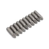 DailyTech 10 Adet 14 25mm Pozi PZ2 Tornavida Bit Seti Tamir Araçları Matkap Ucu Güç Ev El Aletleri