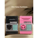 Daim Store Kumbara Şifreli Kasa Atm Elektronik -Pembe