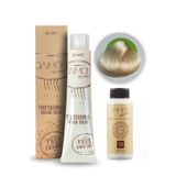 DAIMON Amonyaksız ( Fa ) 12.21 Ultra Açık Kristal Sarısı Saç Boyası + 60 Ml Amonyaksız Oksidan