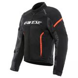 Daınese Aır Frame 3 Black Black Red Fluo Ceket