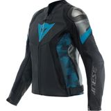 Dainese Avro 5 Blk Teal Ant Kadın Deri Mont - 50 - Renkli