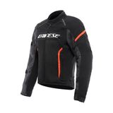 Daınese Ceket/aır Frame 3 Tex Jacket/black/red-Fluo Yazlık Mont - 56
