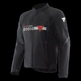 Dainese Daınese Ceket/herosphere Aır Tex Jacket Black Whıte Strıpes/red - 56 - Renkli