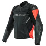 Dainese DAINESE/RACING 4 LEATHER BLACK/FLUO-RED DERİ MONT