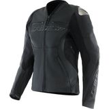 Dainese Racing 5 Black Black Kadın Deri Mont - 44 - Renkli