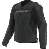 Dainese Racing 5 Black Gold Deri Mont - 58 - Renkli
