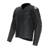 DAINESE RACING 5 DERİ ERKEK MONT - BLACK / BLACK / BLACK - 52 - Siyah
