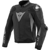 DAINESE SUPER SPEED 4 Deri Erkek Mont Yansıtıcı Özellikli 4 Mevsim Kullanım İçin Siyah Malzeme - 52