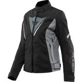 Dainese Veloce Kadın D-Dry Mont Siyah Gri Beyaz Polyester Su Geçirmez 4 Mevsim Kullanıma Uygun - 44
