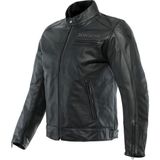 Dainese Zaurax Black Deri Mont - Tek Renk - 52