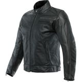 Dainese Zaurax Deri Korumalı Motosiklet Mont Black - 48
