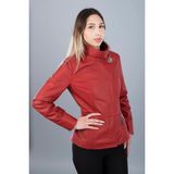 Daino Fusion Deri Kadın Ceket - Kırmızı - Dropsuz