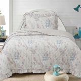 Dainty Home Flowers F006 Tek Kişilik Yatak Örtüsü