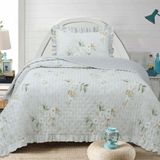 Dainty Home Flowers F010 Tek Kişilik Yatak Örtüsü