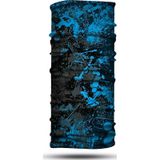 Dair Mavi Boya Desenli Motosiklet Bandana Boyunluk Outdoor Balaklava cok-renkli