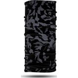 Dair Siyah Kamuflaj Desenli Motosiklet Bandana Boyunluk Outdoor Balakl cok-renkli