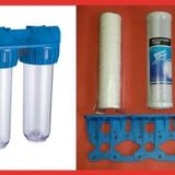 Daire Girişi Su Arıtma Cihazları 3/4" Reçine Filtreli Bilezikli Tip