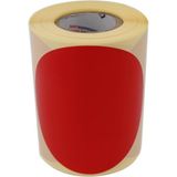 Daire Renk Baskılı Çap Etiketi 100MM Daire Ölçülerinde Yuvarlak Çıkartma Sticker Ruloda 250 - Standart