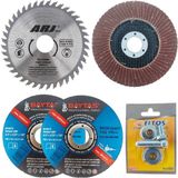 Daire Testere Aparatı Daire Testereler Metal Ağaç Demir Çelik 5 Parça Pro Seri