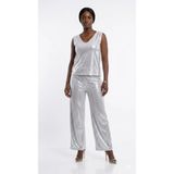 Daisy Abiye , Gece , Mezuniyet Pantolon Takım - 38 - 40 - Gümüş