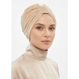 Daisy Bone Dış Bone Abiye Bone Bohem Vintage - XL - L - Bej