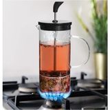 Daisy Borosilikat French Press 600ML 3ü1 Arada Ateşe Dayanaklı - Şeffaf