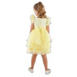 Daisy Girls Otriş Detaylı Tütü Kabarık Kız Çocuk Elbise Beyaz 2 Y