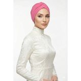 Daisy Pembe Bone Dış Bone Abiye Bone Bohem Vintage - XL - L