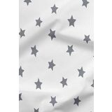 daisy star 240 Cm Eninde Nevresimlik Poplin Kumaş Yıldız Desenli