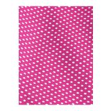 daisy star Pembe Nevresimlik Poplin Kumaş Puantiye Desenli 170 cm