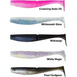 Daiwa Bait Junkie Minnow Soft Whitewash Glow 10.5 cm Silikon Yem