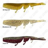 Daiwa Bait Junkie Prawn 7,6cm Silikon Yem - 1 - Oil Flash UV