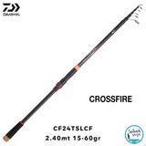 Daiwa Crossfire Sl Cf 2.40Mt 15-60Gr Teleskopik Spin Kamış