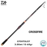 Daiwa Crossfire Sl Cf 3.00Mt 15-60Gr Teleskopik Spin Kamış